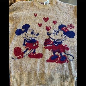 Vintage Kennington California Mickey & Minnie Sweater